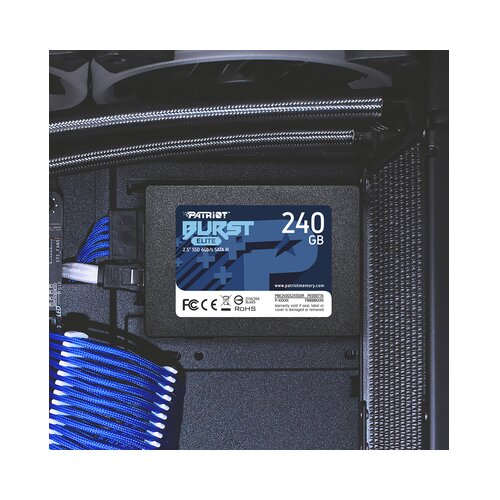 Patriot SSD Burst R555/W500, 240GB, 7mm, 2.5&amp;quot; Slike