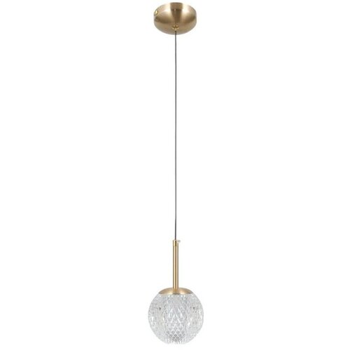  ITALUX PND-40827-1-HBR-CL - Luster na sajli PADRI 1xG9/5W/230V zlatni Cene
