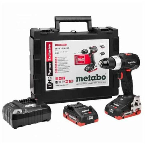 Metabo akumulatorska vibraciona bušilica - odvrtač SB 18 LT BL SE 18V 2x4.0Ah LiHD (602368800) Cene
