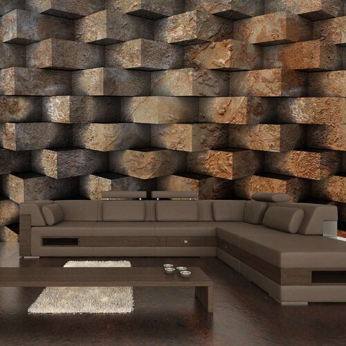 Tapeta - Brick braid 100x70 Slike