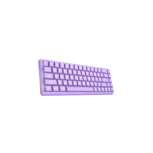 Tastatura gaming RAMPAGE REBEL purple Mechanical Low Profile red switch US Layout Rainbow Cijene