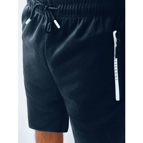 DStreet Men's tracksuit shorts in dark blue Slike