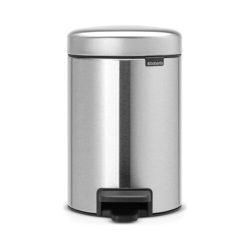 Brabantia kanta za smeće s pedalom newicon 3 l s plastičnim unutarnjim dijelom - matt steel Slike