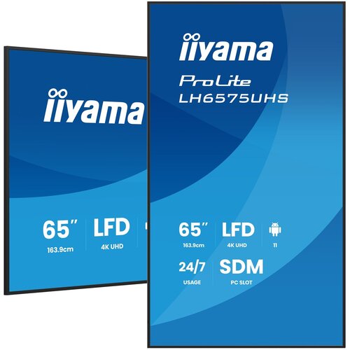 Iiyama 164.0cm(65) LH6575UHS-B2AG 16:9 3xHDMI+DP+2xUSB (Speditionsversand) Cijene