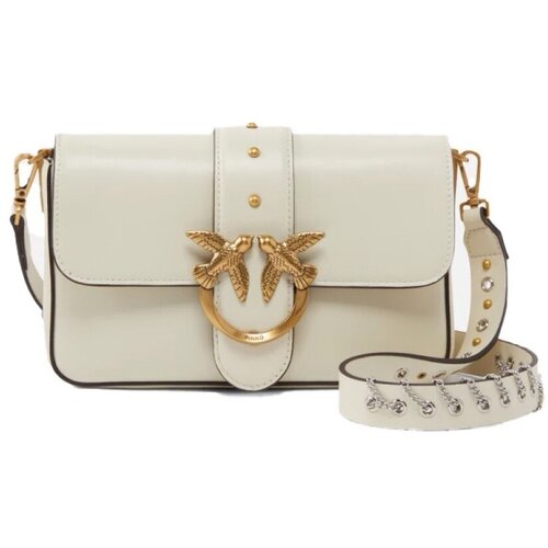 Pinko Torbe za čez ramo LOVE ONE MINI SLOUCHY Bela Slike