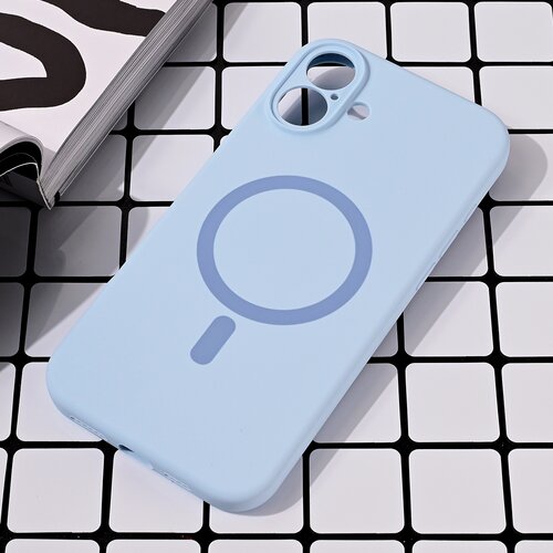  Torbica Magsafe Pure color za iPhone 16 Plus 6.7 svetlo plava Cene