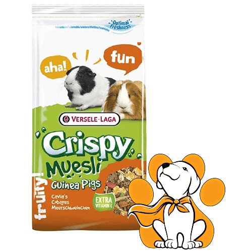 Versele-laga Crispy Muesli Guinea Pigs Hrana Za Zamorčiće, 400g Cene