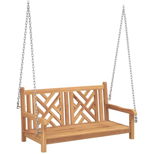  Ljulska klupa za vrt 114 x 60 x 64 cm Čvrsto teak drvo Cene