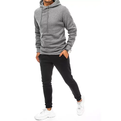 DStreet Gray and black men's tracksuit AX0669