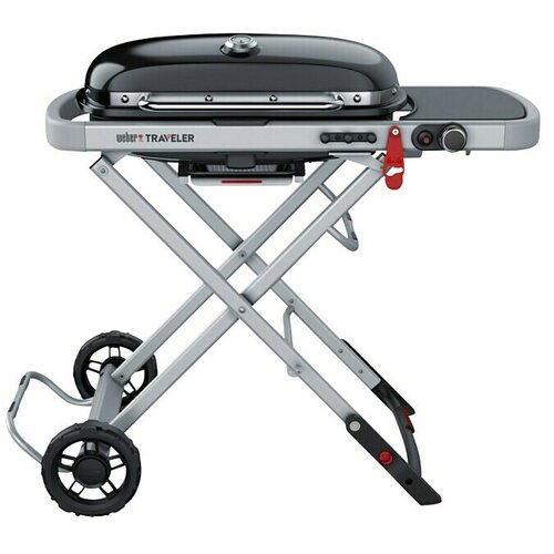 Weber Plinski ro&amp;scaron;tilj Traveller (Broj plamenika: 1, Dimenzija re&amp;scaron;etke za pečenje: 63,5 x 34,3 cm, 3,8 kW) Slike