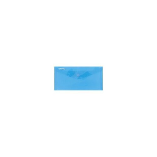 DONAU fascikla koverta s dugmetom dl pp 8548001PL-10 providno plava Slike