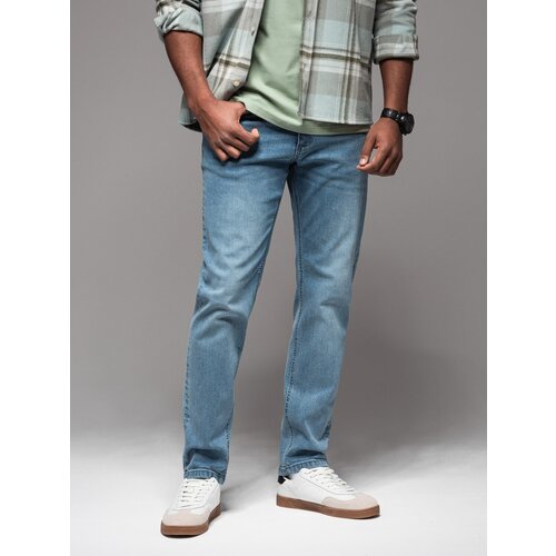 Ombre Men's denim pants STRAIGHT LEG - black Cijene