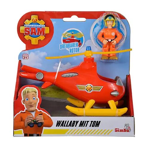 Simba Toys Vatrogasac Sam: Wallaby helikopter sa Tom figurom - Cene
