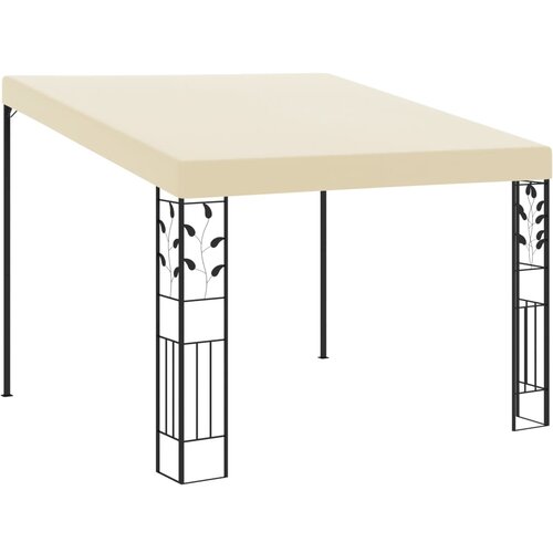  Paviljon za namestitev na steno 3x3x2,5 m krem Slike