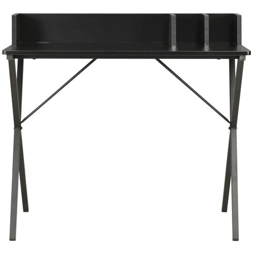 Maison Chic Pisalna miza - pisarni&amp;scaron;ka miza - Računalni&amp;scaron;ka miza črna 80x50x84 cm, (21784992) Slike