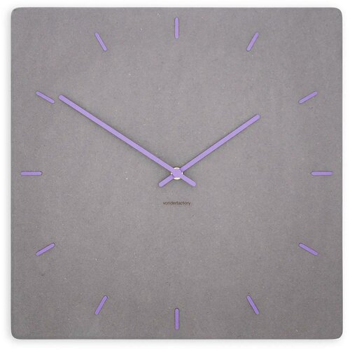 Von Der Factory Zidni sat Luxhora Pura Square Light Grey 11 boja Cijene