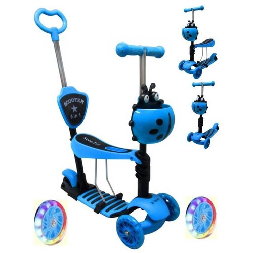  Romobil - guralica 5u1 plavi Slike