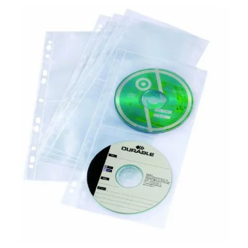 Durable vložne mape za cd/dvd (5282), 5 kosov
