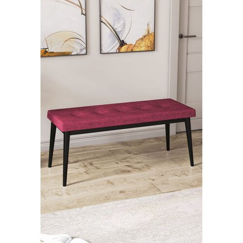 Hanah home klupa Pera Bench, 105 cm, bordo / crna Cene