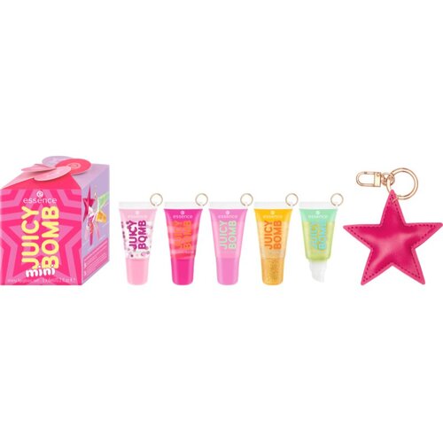 Essence Juicy Bomb Mini set za ustnice mini 01 Holiday Happiness Cene