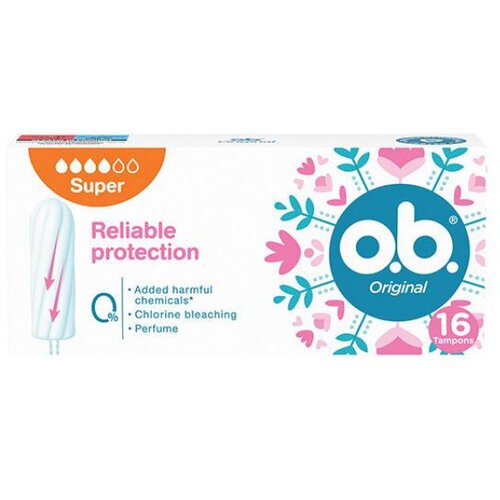 o.b. TAMPONI ORIGINAL SUPER 16 PCS Cene