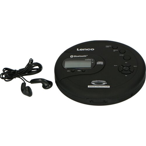 Lenco CD-300BK - Tragbarer Bluetooth&reg; CD-MP3-Player mit Anti-Shock prijenosni CD player Cijene