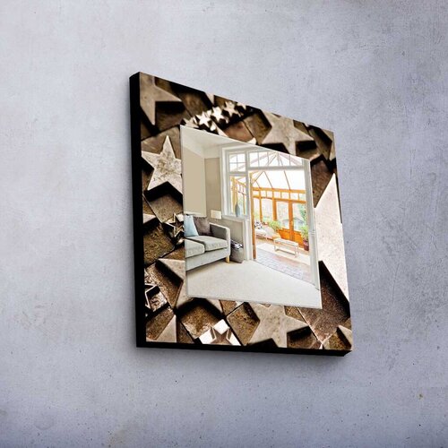 Wallity Zidno ogledalo MA-021, 50x50cm Cijene