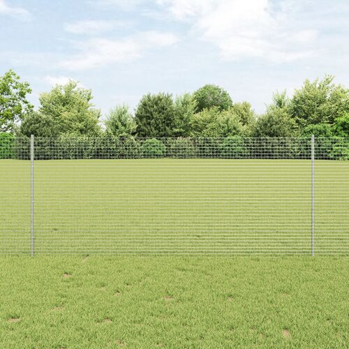 VidaXL Set ograde od koko&amp;scaron;je žice Set od 2 Pocinčani čelik 25 x 1 m Slike