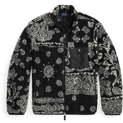 Polo Ralph Lauren Prijelazna jakna crna / bijela Cijene