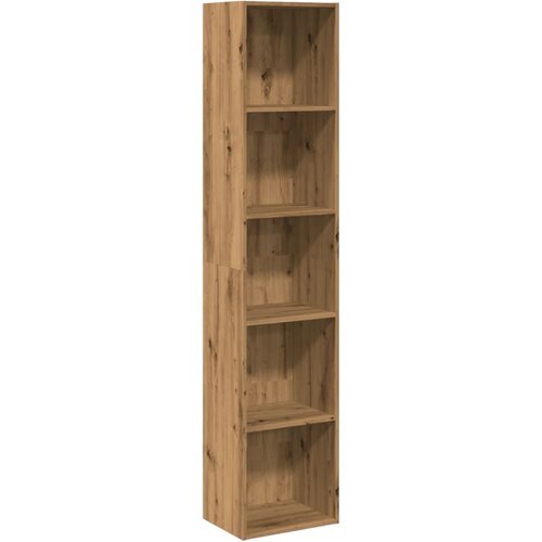 VidaXL Knjižna omara artisan hrast 40x30x189 cm inženirski les, (22009046) Slike
