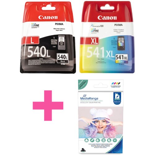  Kartuša Canon PG-540L/CL-541XL komplet - original + PHOTO PAPIR Cene