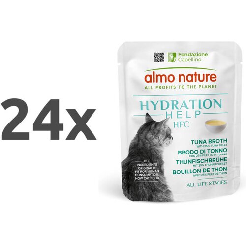 Almo Nature HFC Hydration Help juha - tuna - 50 g 24 x 50 g Slike