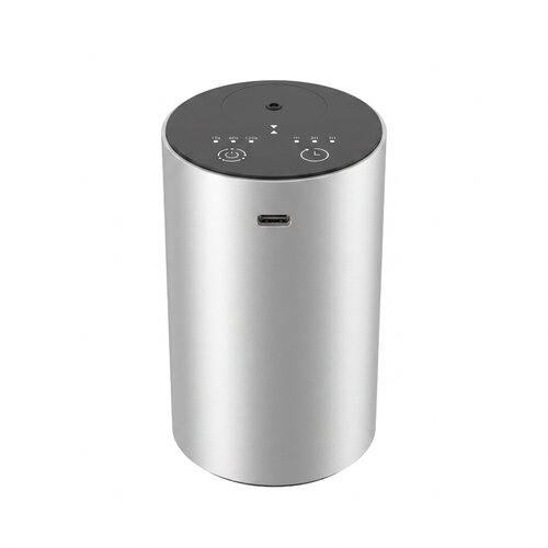 INF Prenosni brezvodni nebulizacijski difuzor 2000mAh, za 10ml steklenice Silver, (5000348664) Slike