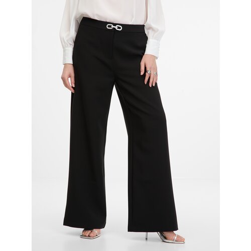 Orsay Black women's wide trousers - Women's Cene