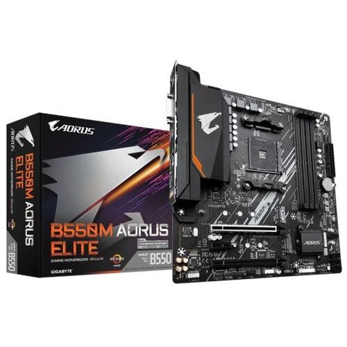 Gigabyte MB B550M AORUS ELITEAMD B550AM44xDDR4DVI,HDMI,RAIDmicro ATX Cijene