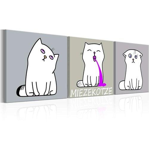  Slika - Miezekotze: Cat Trio 120x40 Slike