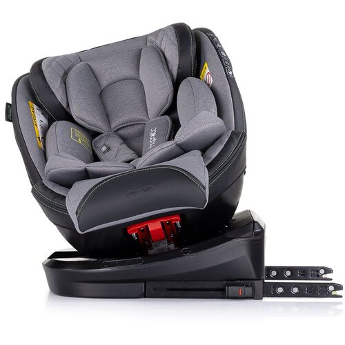 Chipolino Hypnotic Cloud STKHYP0252CL Autosjedalica 40-150 cm, Isofix, Sivo Slike