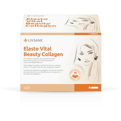 LIVSANE elasto vital beauty collagen, 28 x 25 ml Slike