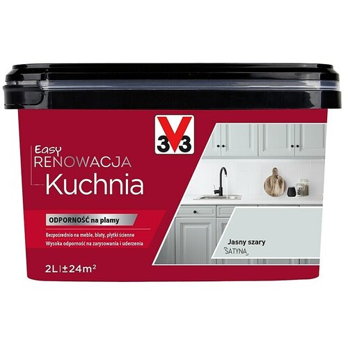 V33 Boja za renovaciju Renovation Perfection (Svijetlo siva, 2 l, Namijenjeno za: kuhinju) Cijene