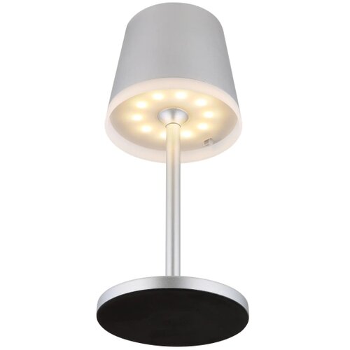 Globo 36637SM - LED solarna svetiljka LED/0,6W/3V 3000K IP44 matni hrom Slike