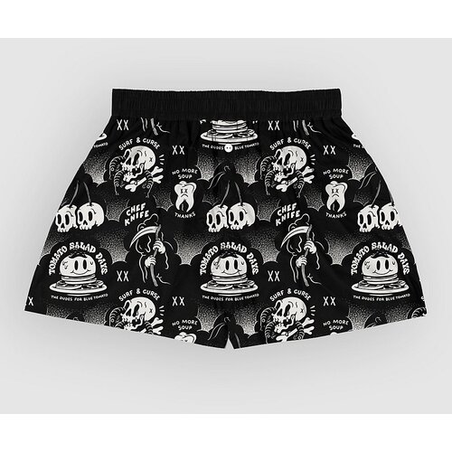 The Dudes Dark Pattern Boksarice black Cene