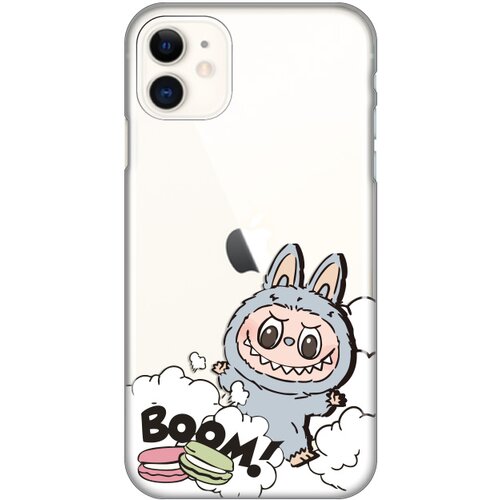  Maska za iPhone 11 6.1 La Bubu Macaron Silikonska Print Skin Cene