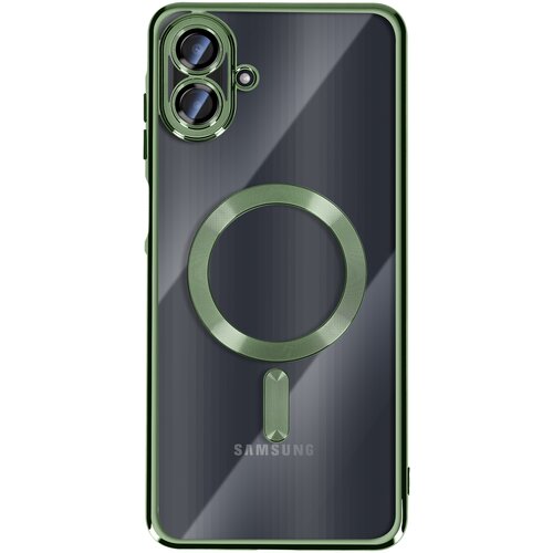 AVIZAR Ohi&scaron;je za Galaxy A07, združljivo z MagSafe, s kromiranim robom, Zelena, (5000189753) Cene