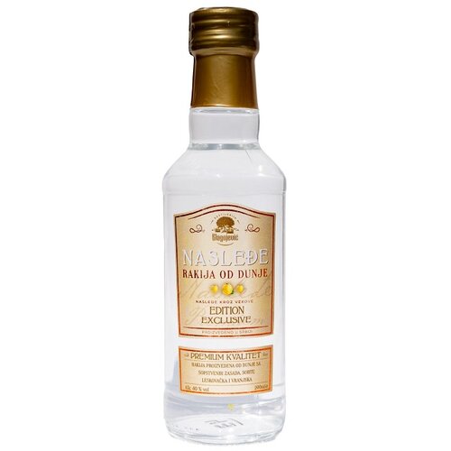 Nasleđe Rakije NASLEĐE Rakija od dunje Edition Exclusive, 200ml Cene