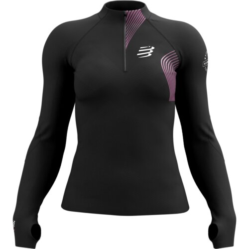  Majica Compressport Winter Trail Postural Long Sleeve Top Woman Black - L Cijene