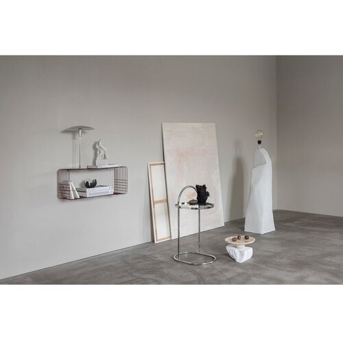 Mette Ditmer Denmark Bordo rdeča večnivojska kovinska polica 70 cm Wire &amp;ndash; Slike