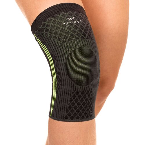 Terinda knee dynamic compression sleeve, štitnik za kolena, crna 1121 Slike