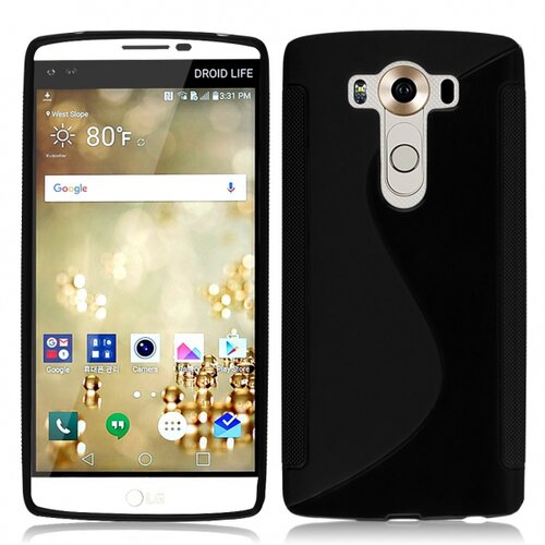  S silikonski ovitek lg V10 črn Slike