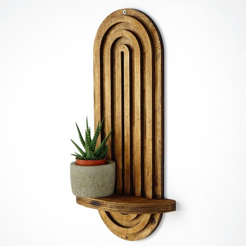 Hanah home Polica v naravni barvi 40 cm Raf – Cene