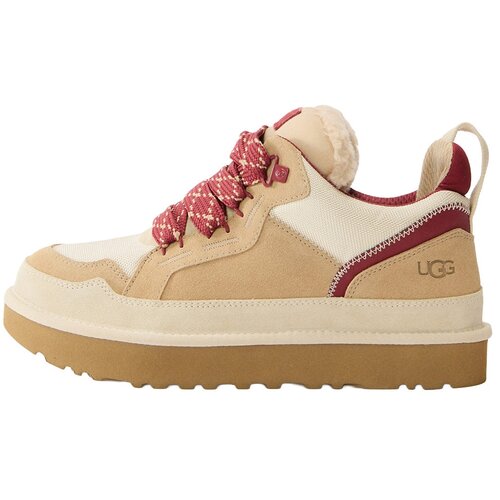 Ugg Gležnarji z vezalkami 'Lowmel' svetlo bež / kapučino / merlot Cene